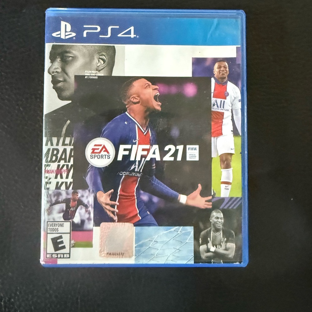 FIFA 21 for PS4 - Blue Case